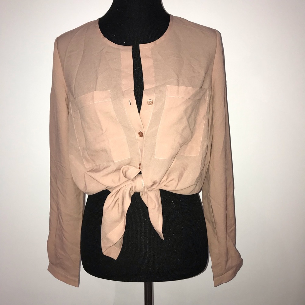 Uo Silence+Noise Button Down Blouse - image 2